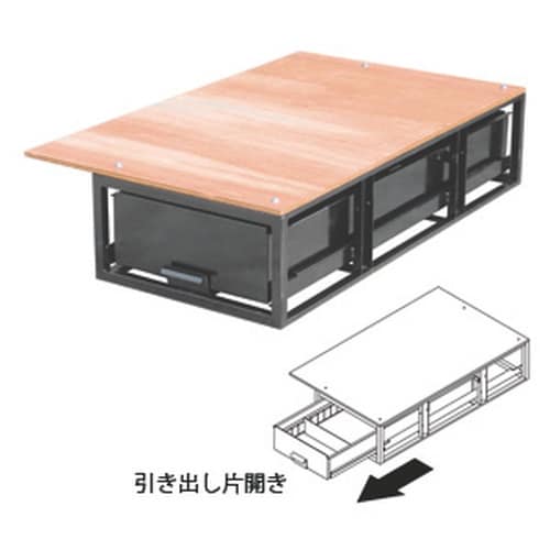 システムキャビネット(片開)