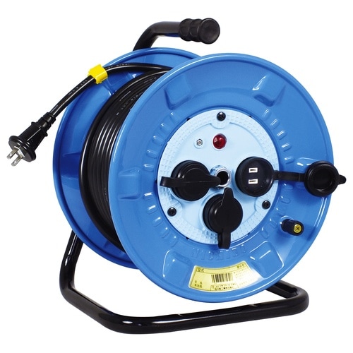 電工ドラム100V 防雨防塵型 アースなし 30m