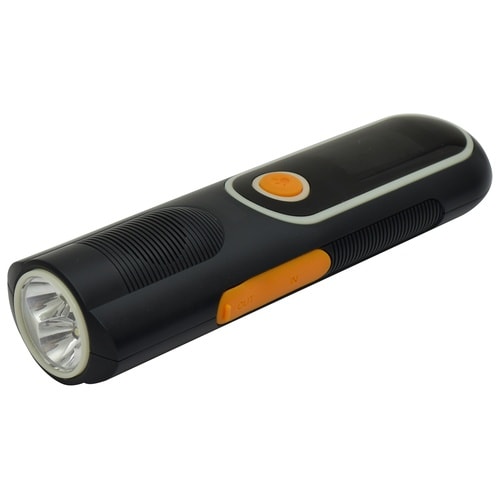 自家発電LEDライト ラジオ付