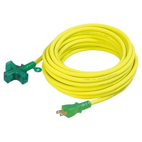 ランプ付トリプル延長コードクロスタイプLT2−20