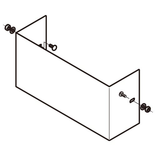 アルミダクト用エンドキャップADC4020S