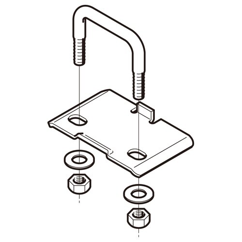 子桁取付金具ARK1RF