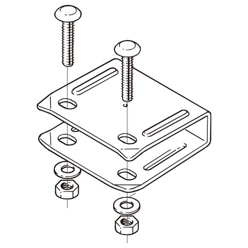 子桁取付金具ARK2RF