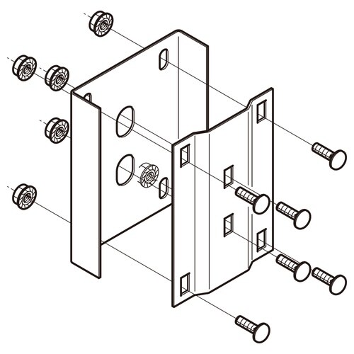 補強継ぎ金具B15RNG1R