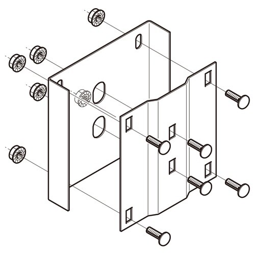 補強継ぎ金具B20RNG1R