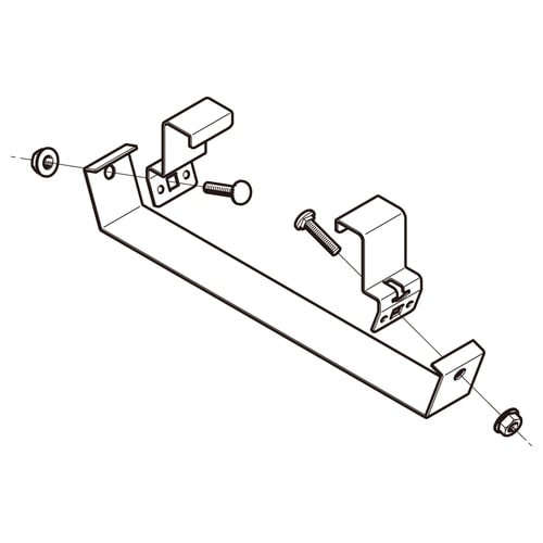 底板カバー支持バンドCVFQB60