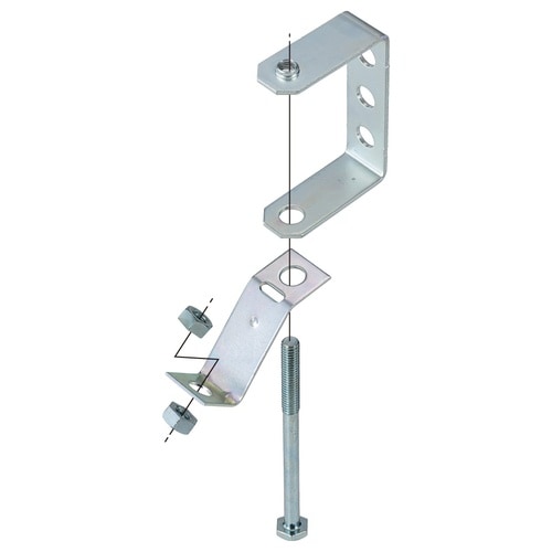 みぞ形鋼用振れ止め金具CYF100