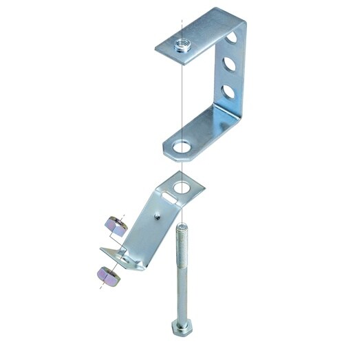 みぞ形鋼用振れ止め金具CYF150