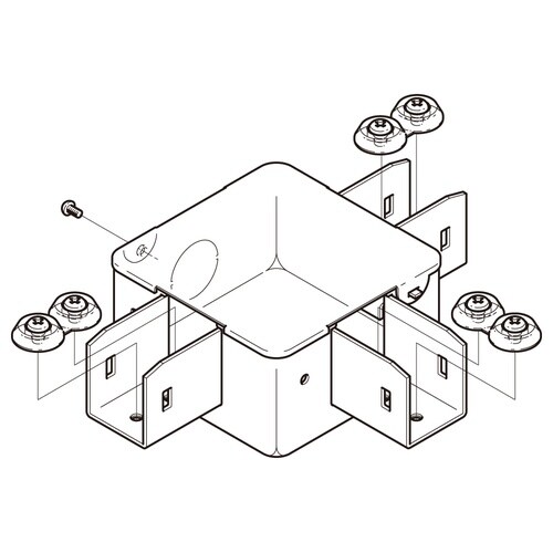 分岐ボックスDB2T