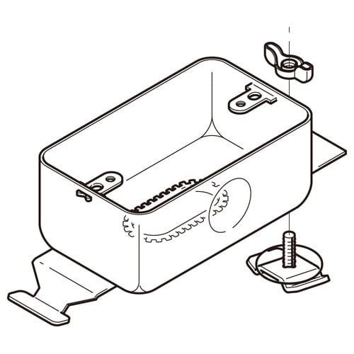 コンセントボックスDBC1U