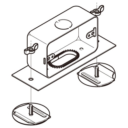 コンセントボックスDBC3
