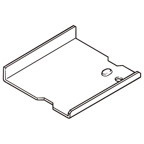 交差支持金具用ズレ防止金具DH12R4050