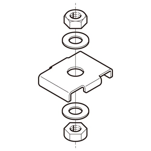 サポート吊り金具DH45U