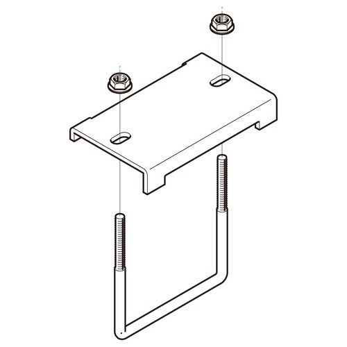 形鋼用交差支持金具DH7UL