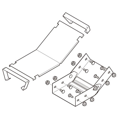 垂直自在継ぎ金具DI−18VF