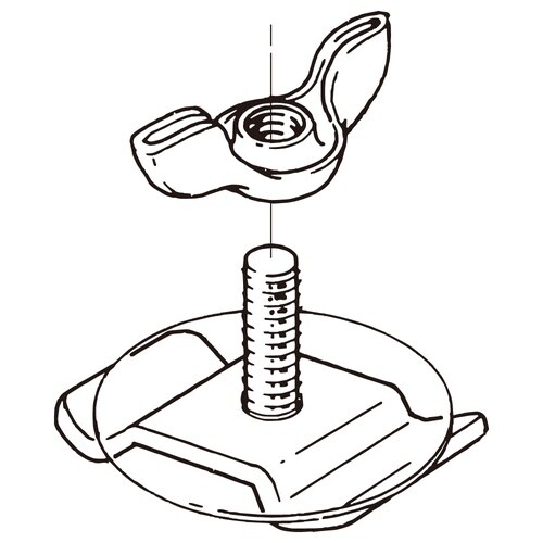 照明器具取付金具DK1−6A