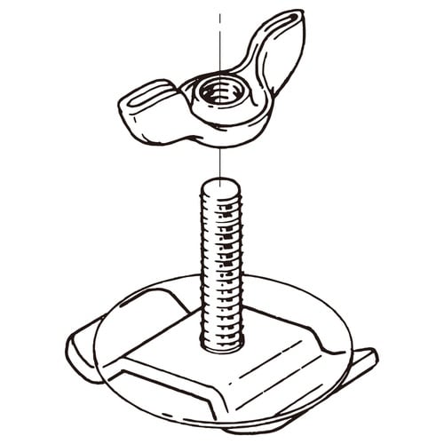 照明器具取付金具DK1−6B
