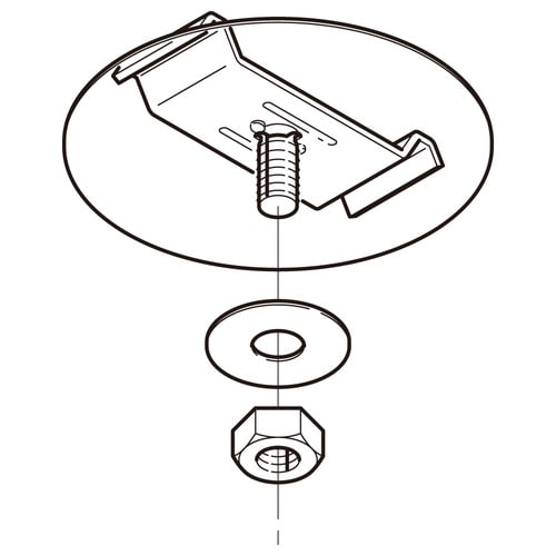 照明器具取付金具DK10−9