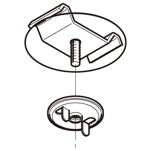 照明器具取付金具DK7−6