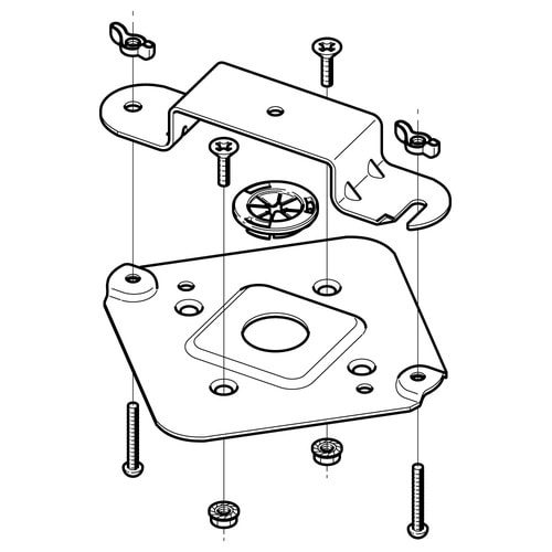 誘導灯取付金具DKGL3