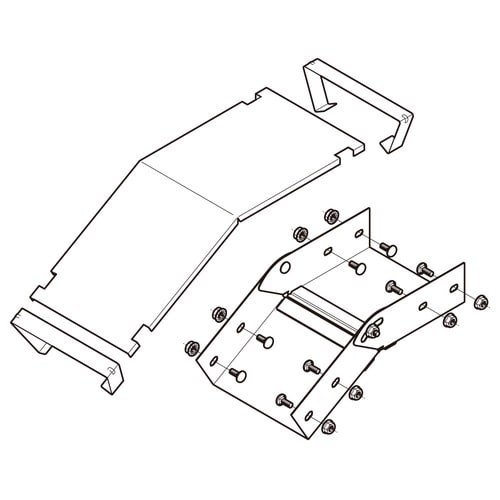 垂直自在継ぎ金具DO−18VF