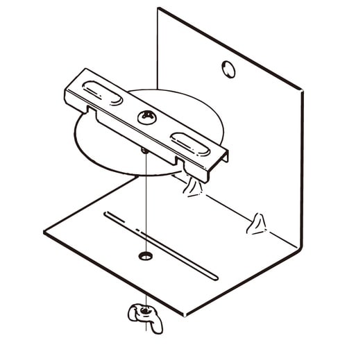 壁面用振れ止めエンドキャップECW12