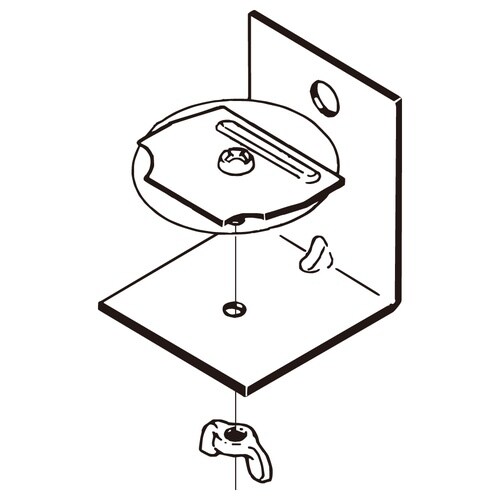 壁面用振れ止めエンドキャップECW3