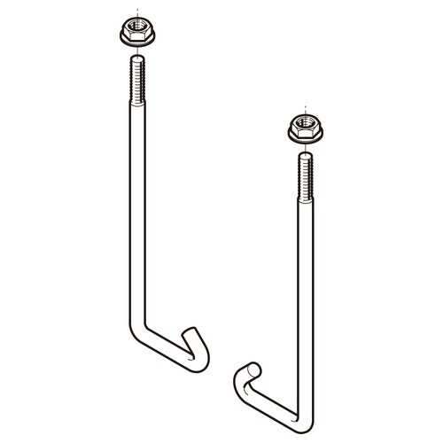 カバークランプ用フックボルトFB−CVCQ