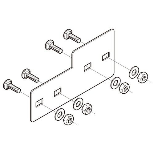 段違い継ぎ金具FRD5−7