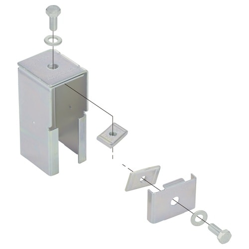 配管架台システムコーナー金具GS2L
