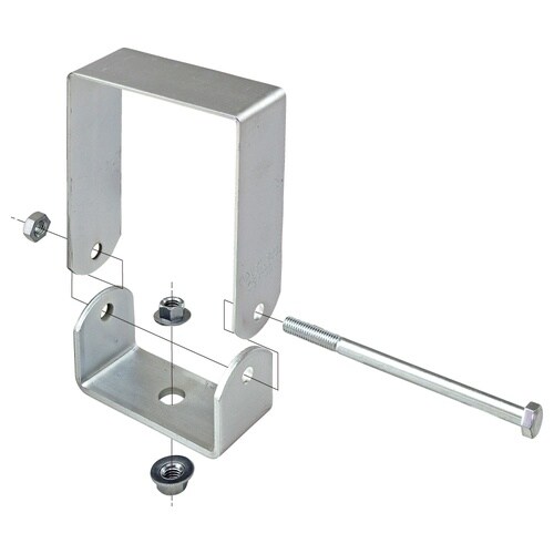 角パイプ用吊り金具GSP100