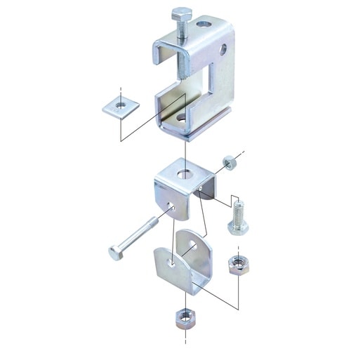 吊りボルト斜め支持金具HBTS1−W3