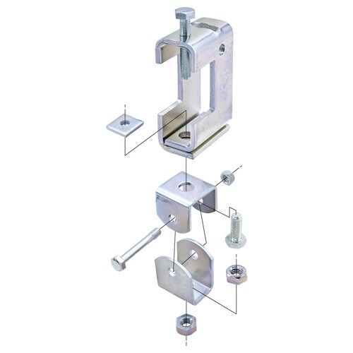 吊りボルト斜め支持金具HBTS2−W3