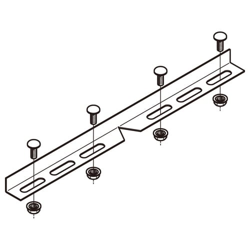 水平ベンド用金具MRA