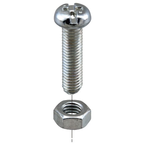 ナベ頭ねじナット付M5×15NM5−15RN