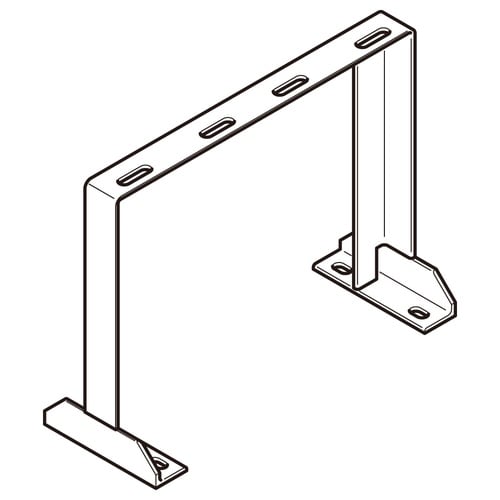 立上りラック用架台標準色塗装P−AGY6533