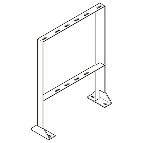 立上りラック用架台標準色P−AGYSW5048