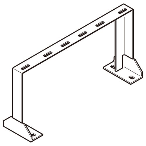 立上りラック用架台標準色塗装P−AGYW6543