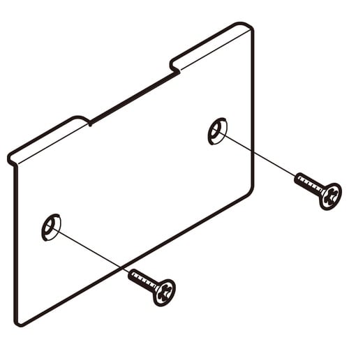 コンセントプレート標準色塗装P−CP1