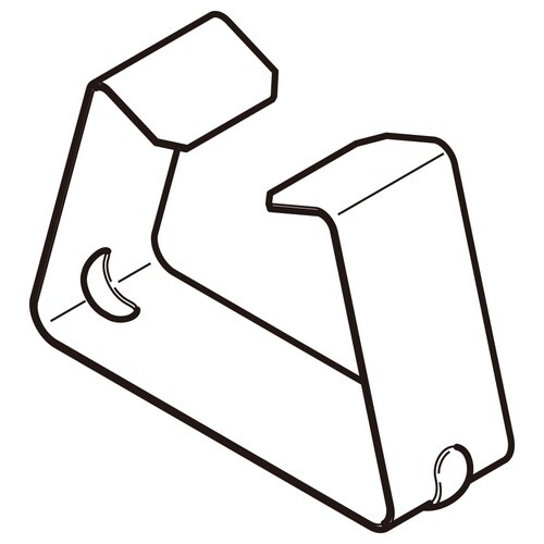 カバー止め金具標準色塗装P−DF1C