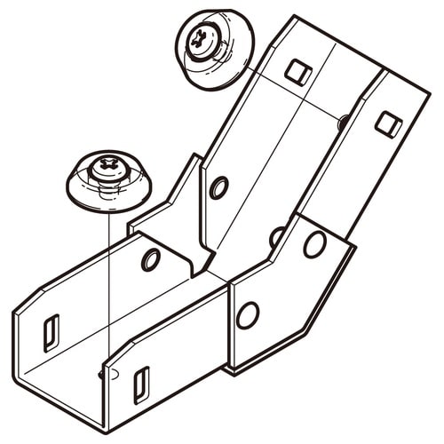 エルボ(45°)標準色塗装P−DI−145