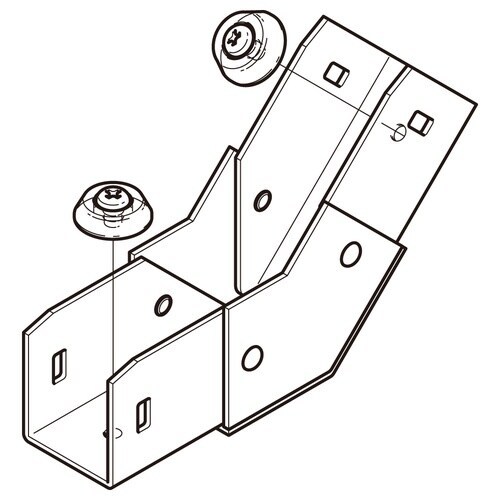 エルボ(45°)標準色塗装P−DI−245