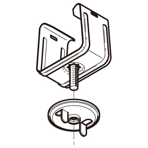 照明器具取付金具標準色塗装P−DK1UK−6