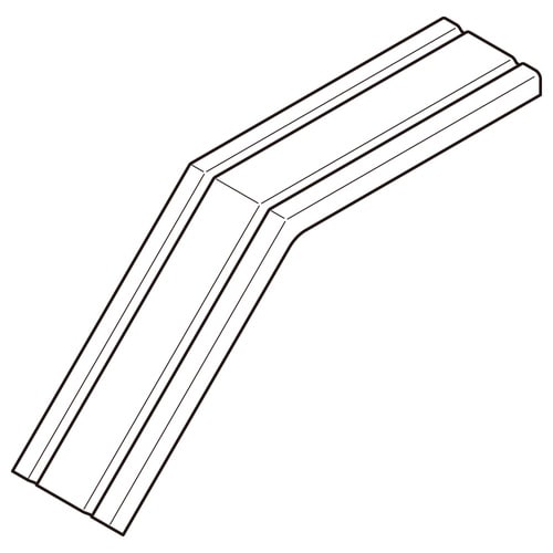 エルボカバー(45°)標準色P−DO−145F