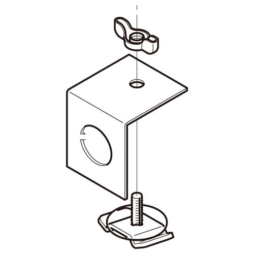 電線管接続金具標準色塗装P−EC2C22