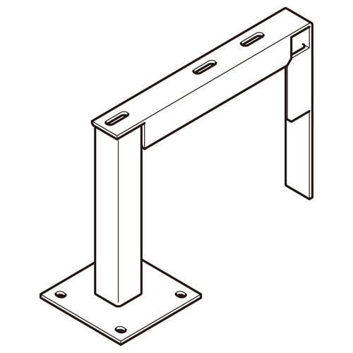 立上りラック用架台標準色P−EGYK5023L