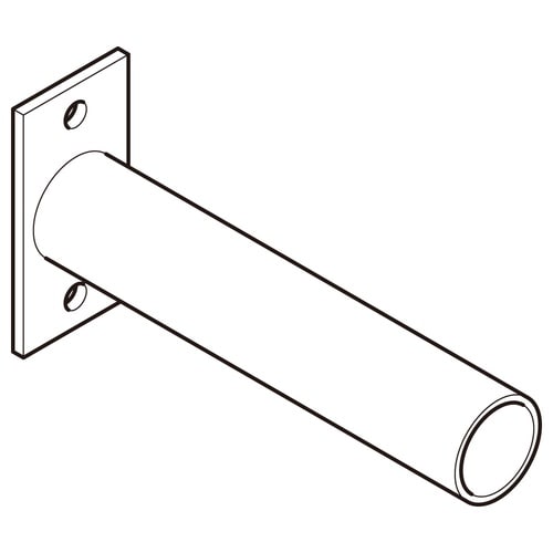 パイプブラケット溶融亜鉛PBK40