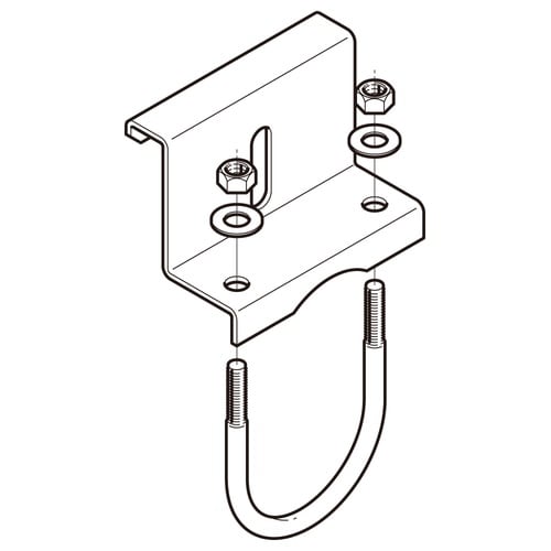 パイプブラケット用振止金具PBW1