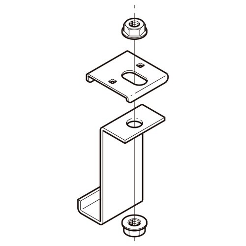 接続部吊り金具QRH2