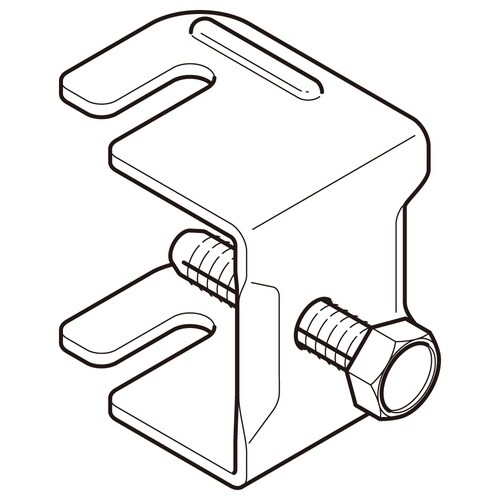 親桁部ダクター固定金具RDH1